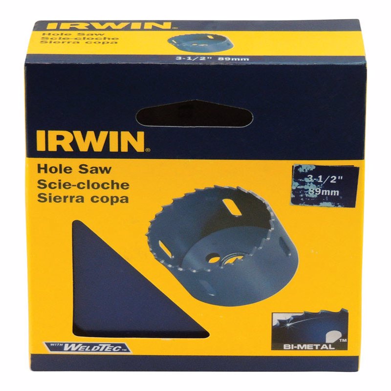 IRWIN - Irwin 3-1/2 in. Bi-Metal Hole Saw 1 pc