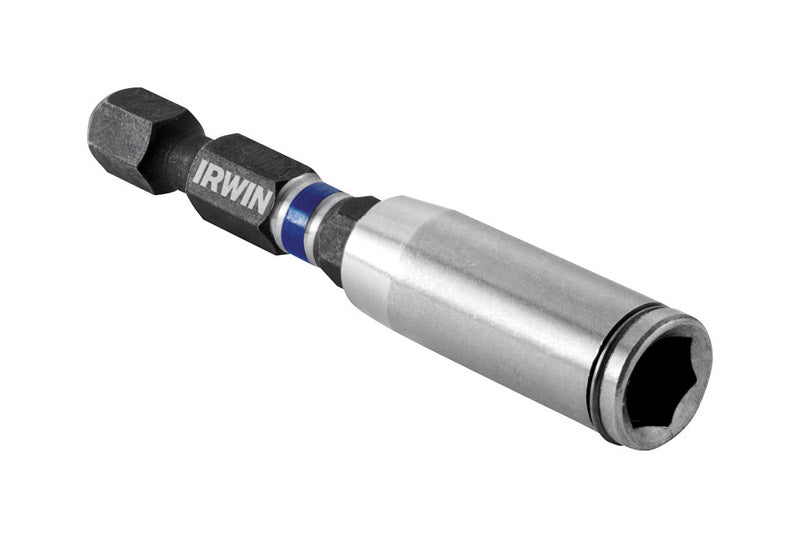 IRWIN - Irwin 0.25 in. X 3 in. L Steel C Ring Magnetic Bit Holder 1 pc