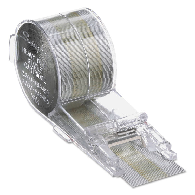 Swingline - Cartridge Staples, 0.38" Leg, 0.5" Crown, Steel, 5,000/Box