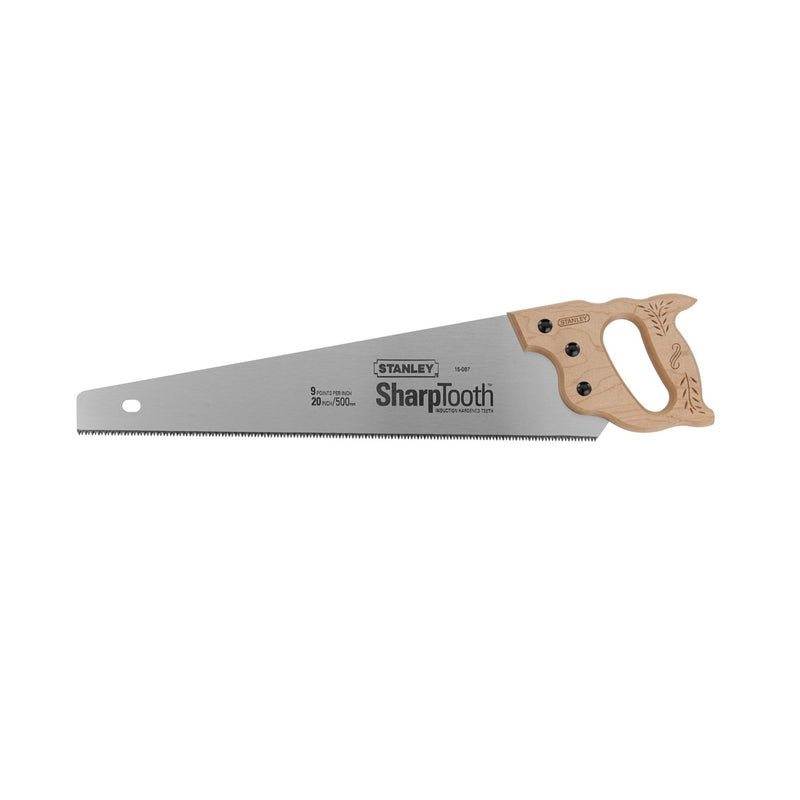 STANLEY - Stanley SharpTooth 20 in. Carbon Steel Hand Saw 8 TPI 1 pc