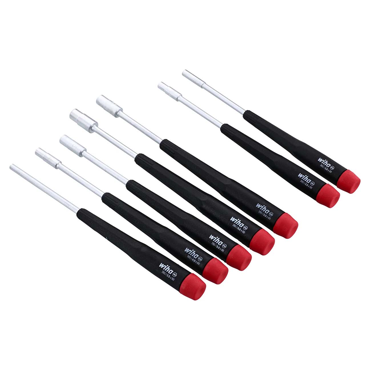 Wiha Precision Metric Nut Driver Screwdrivers (8 Piece Set)