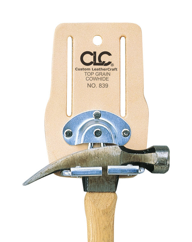 CLC - CLC Leather Snap-In Hammer Holder 4.12 in. L X 7.5 in. H Beige