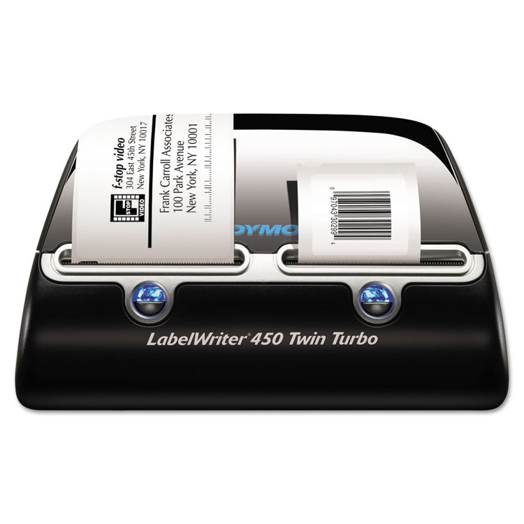 DYMO - LabelWriter 450 Twin Turbo Label Printer, 71 Labels/min Print Speed, 5.5 x 8.4 x 7.4