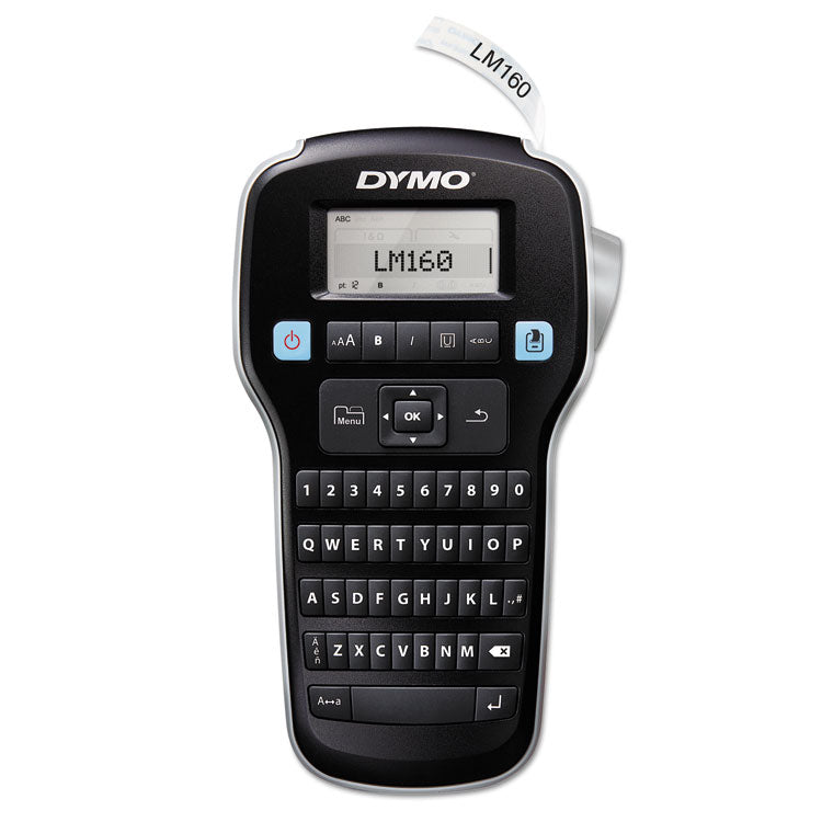 DYMO - LabelManager 160P Label Maker, 2 Lines, 7.9 x 4.65 x 1.9 (9162058)