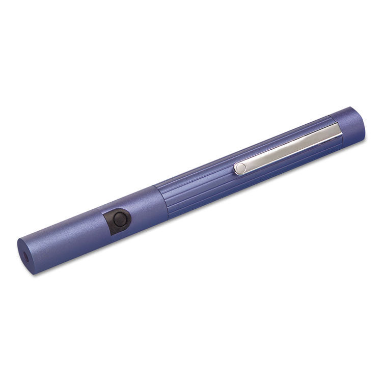 Quartet - General Purpose Laser Pointer, Class 3A, Projects 1,148 ft, Metallic Blue