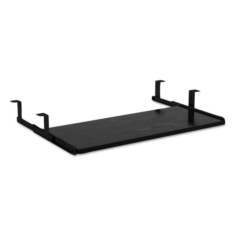 Alera - Alera Valencia Series Underdesk Keyboard/Mouse Shelf, 28w x 12d, Black