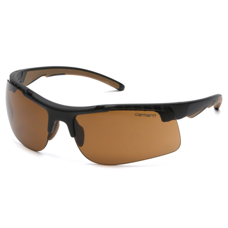 CARHARTT - Carhartt Rockwood Anti-Fog Safety Glasses Bronze Lens Black Frame 1 pc