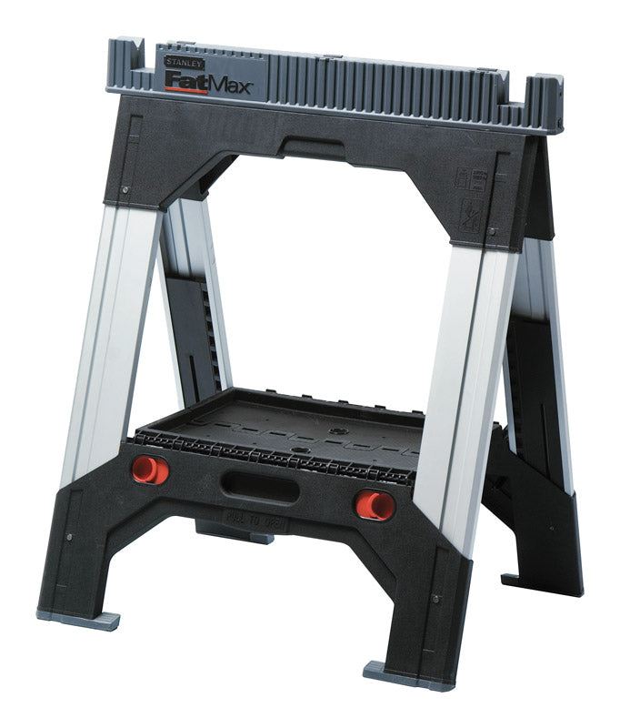 STANLEY - Stanley FatMax 39 in. H X 27-3/16 in. W X 2-1/8 in. D 2 Way Adjustable Sawhorse 1 pk