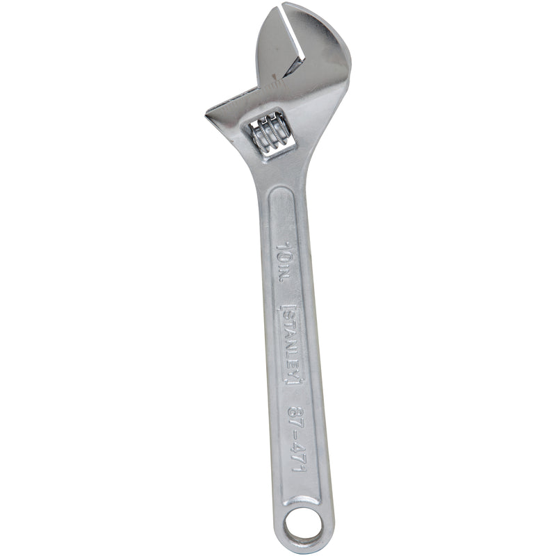 STANLEY - Stanley Metric and SAE Adjustable Wrench 10 in. L 1 pc