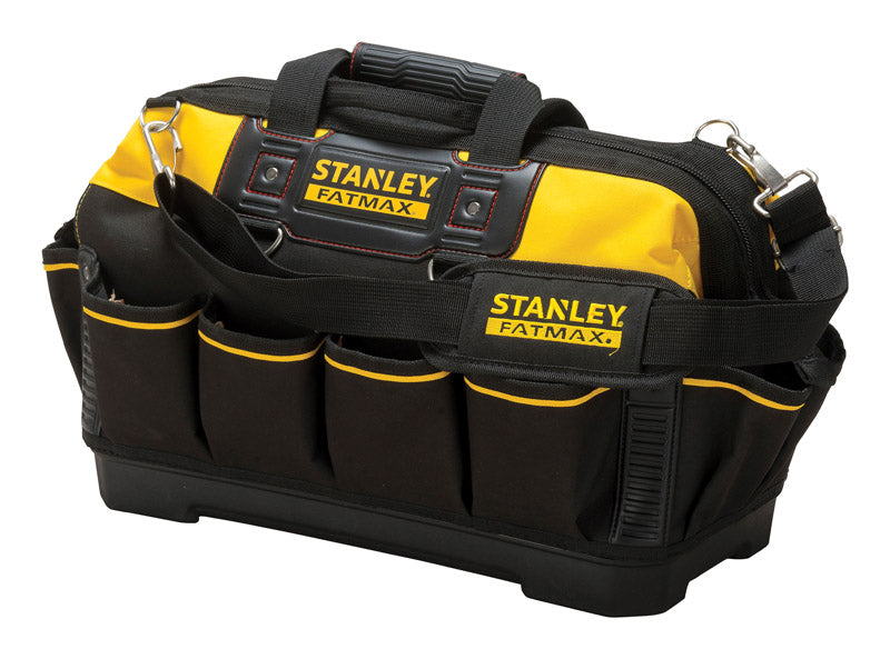 STANLEY - Stanley FatMax 10 in. W X 12 in. H Polyester Tool Bag 16 pocket Black/Yellow 1 pc