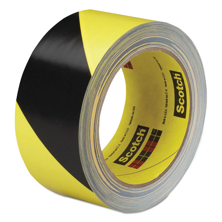 3M - Safety Stripe Tape, 2" x 108 ft, Black/Yellow