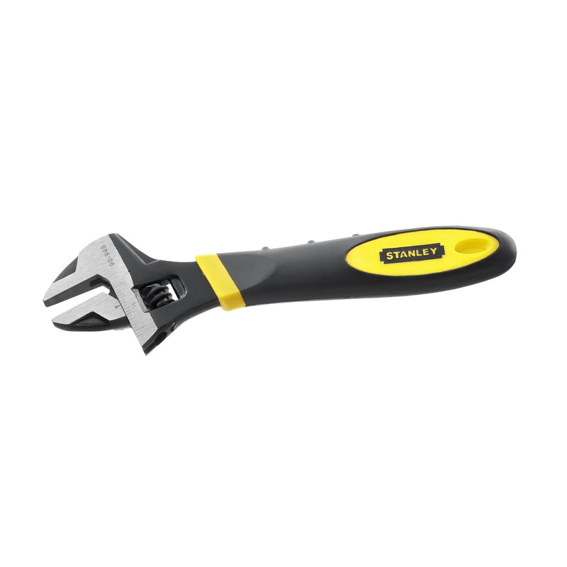 STANLEY - Stanley MaxSteel Metric and SAE Adjustable Wrench 8 in. L 1 pc