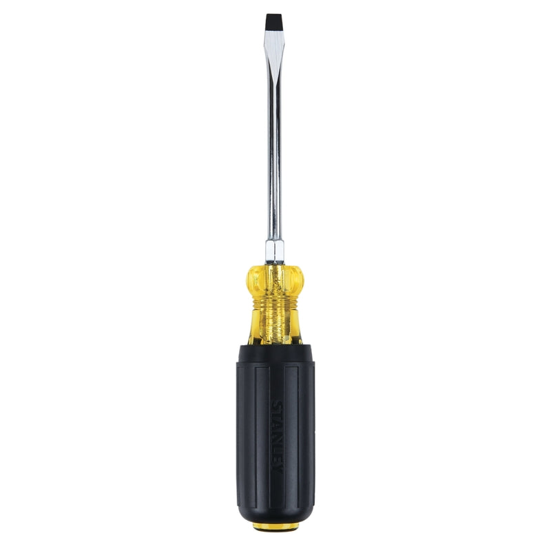 STANLEY - Stanley 1/4 in. X 4 in. L Slotted Screwdriver 1 pc