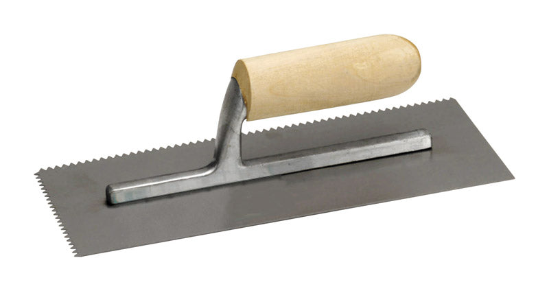 MARSHALLTOWN - Marshalltown 4-1/2 in. W X 11 in. L Steel Notched Trowel [16171 / 971]