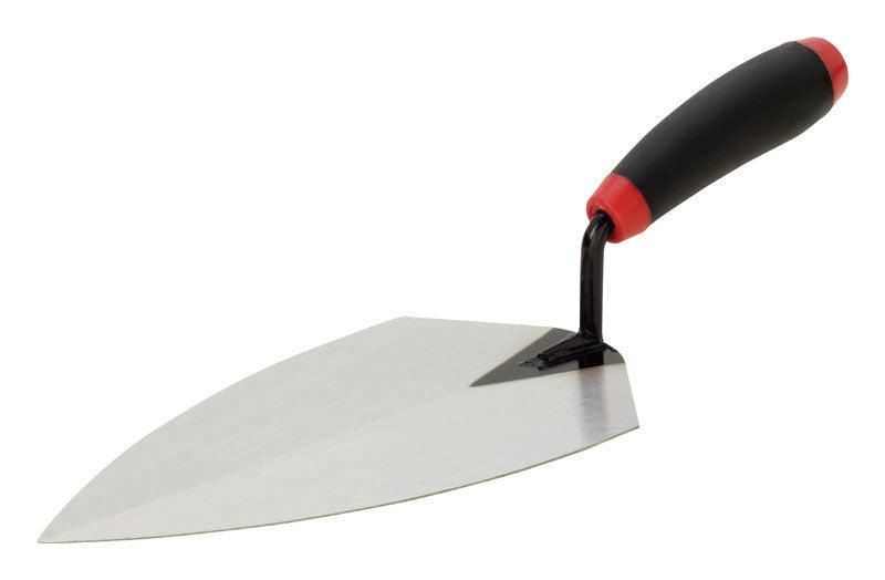 HYDE - Hyde MaxxGrip 10 in. W X 15 in. L Carbon Steel Philadelphia Brick Trowel