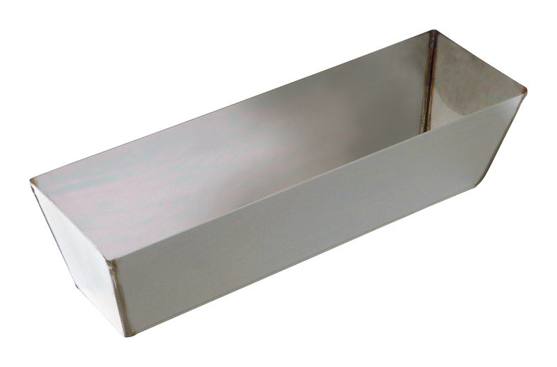 HYDE - Hyde Stainless Steel Mud Pan 3.5 in. H X 12 in. L