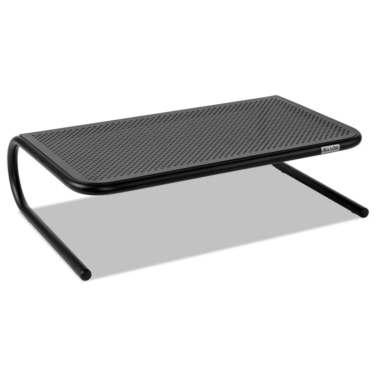 Allsop - Metal Art Monitor Stand, 19" x 12.5" x 5.25", Black, Supports 30 lbs