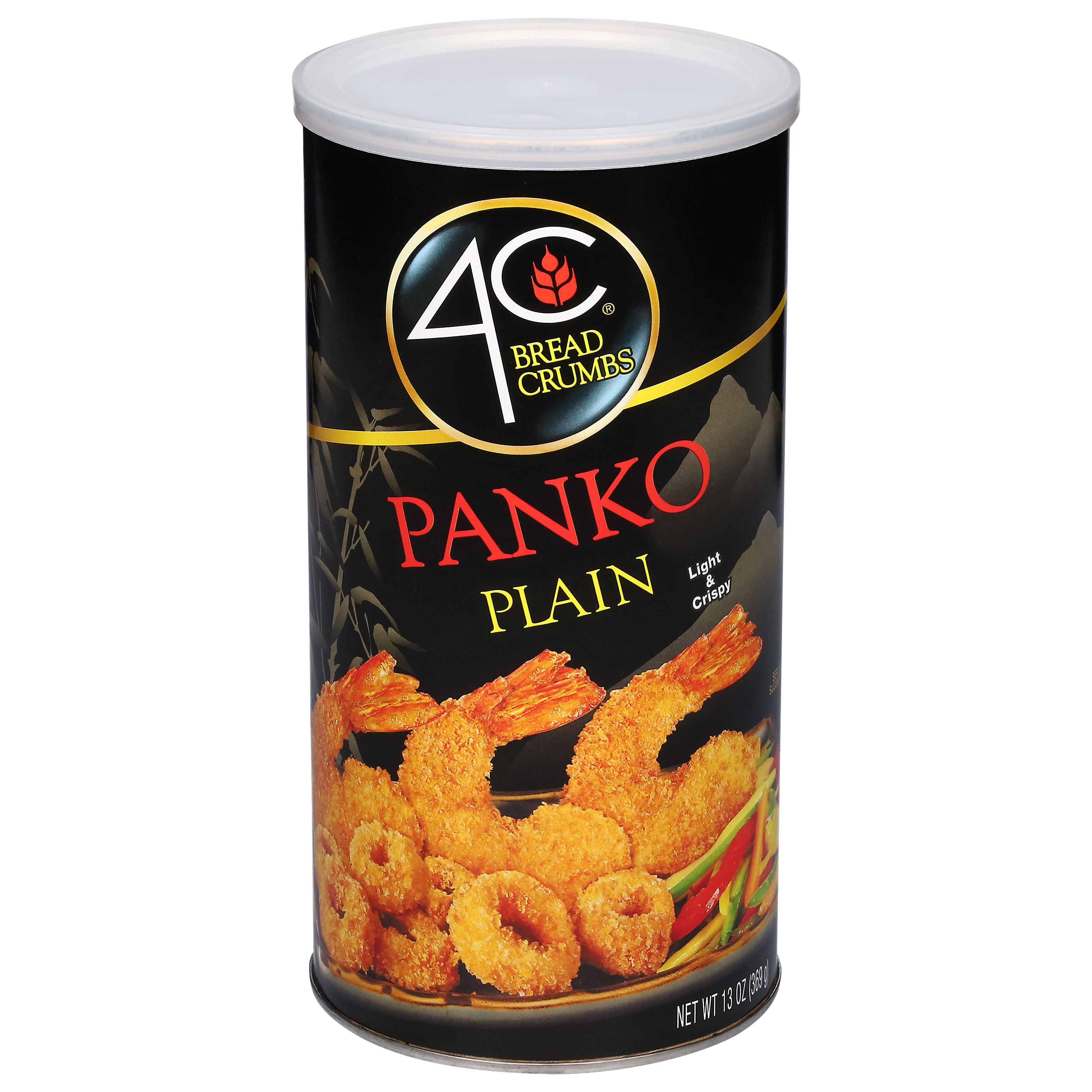 4C Panko Plain Bread Crumbs 13 oz - Case of 6