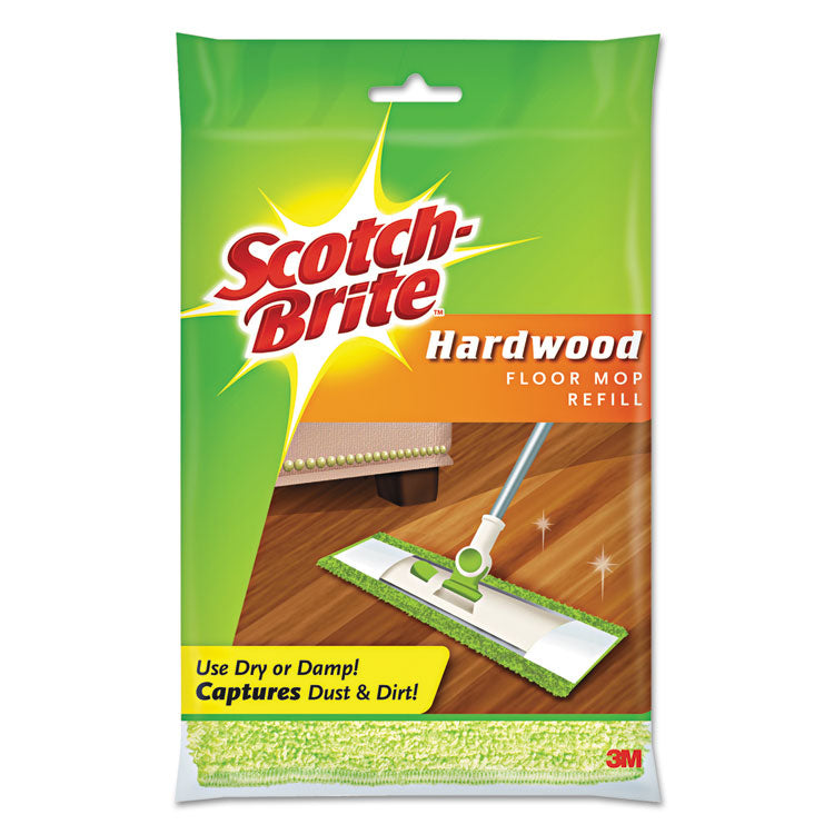 Scotch-Brite - Hardwood Floor Mop Refill, Microfiber