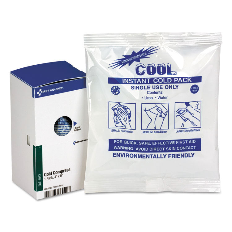 First Aid Only - SmartCompliance Instant Cold Compress, 5 x 4