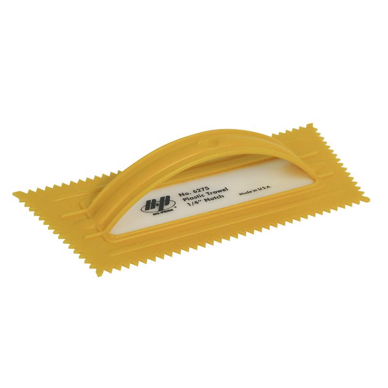 MARSHALLTOWN - Marshalltown QLT 4-1/2 in. W X 9-1/2 in. L Plastic V Notched Trowel