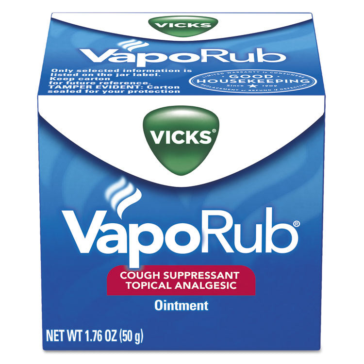 Vicks - VapoRub, 1.76 oz Jar, 36/Carton