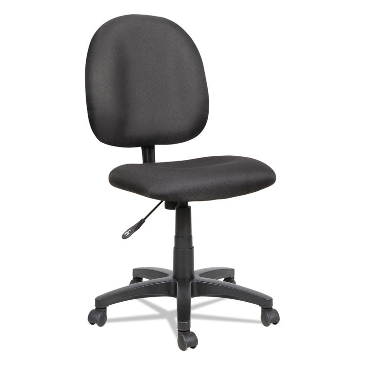 Alera - Alera Essentia Series Swivel Task Chair, Supports Up to 275 lb, 17.71" to 22.44" Seat Height, Black