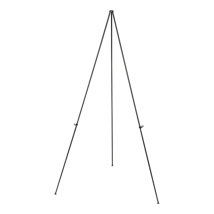 Universal - Instant Setup Foldaway Easel, Adjusts 15" to 61" High, Steel, Black