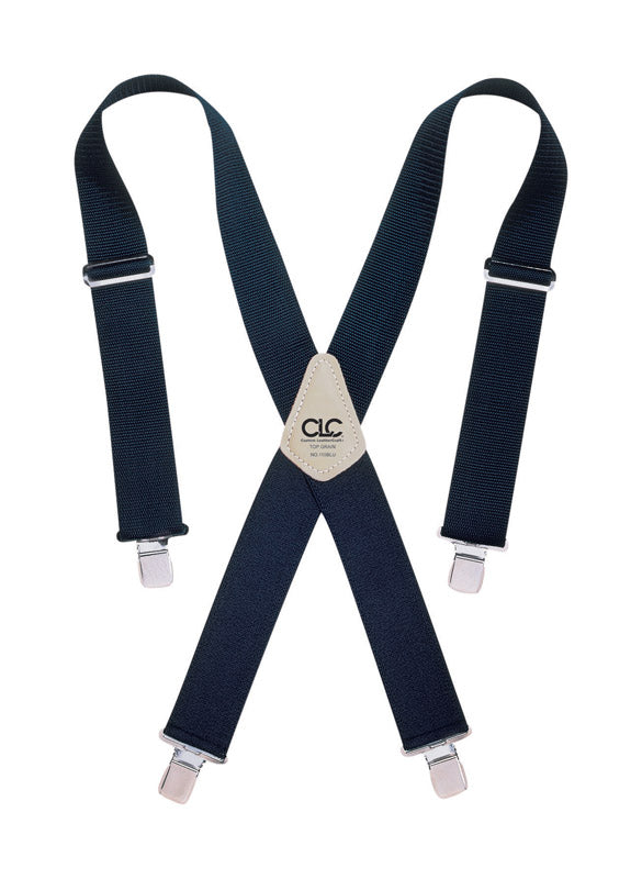 CLC - CLC 4 in. L X 2 in. W Nylon Suspenders Blue 1 pair