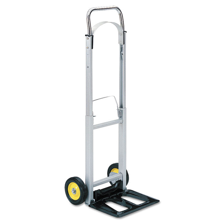 Safco - HideAway Aluminum Hand Truck, 250 lb Capacity, 15.5 x 16.5 x 43.5, Aluminum