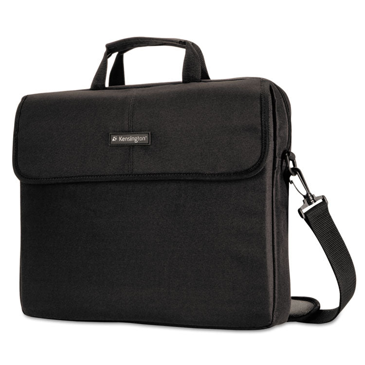 Kensington - Simply Portable Padded Laptop Sleeve, Fits Devices Up to 15.6", Polyester, 17 x 1.5 x 12, Black