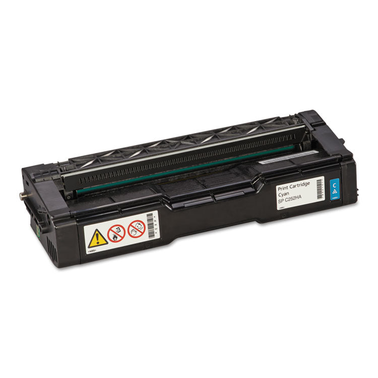 Ricoh - 407654 Toner, 6,000 Page-Yield, Cyan