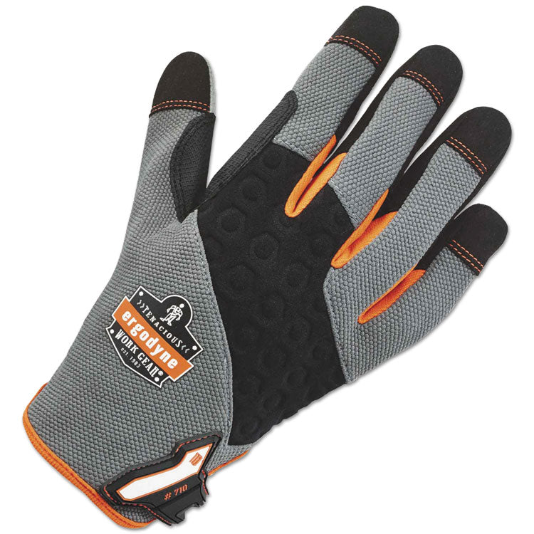 ergodyne - ProFlex 710 Heavy-Duty Utility Gloves, Gray, Large, 1 Pair