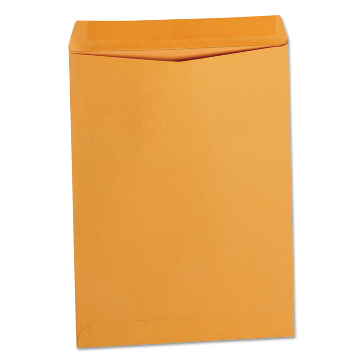 Universal - Catalog Envelope, 28 lb Bond Weight Kraft, #10 1/2, Square Flap, Gummed Closure, 9 x 12, Brown Kraft, 250/Box