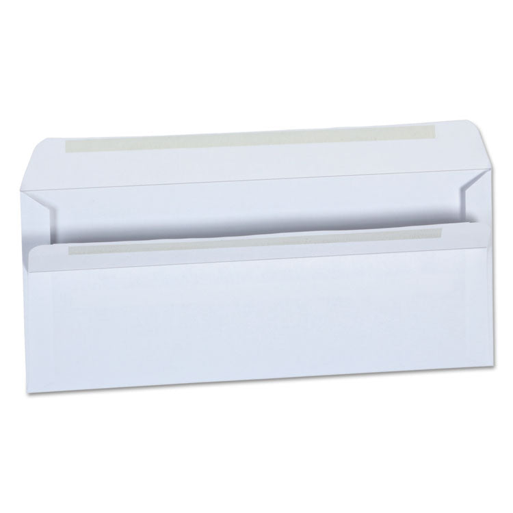 Universal - Self-Seal Business Envelope, #10, Square Flap, Self-Adhesive Closure, 4.13 x 9.5, White, 500/Box