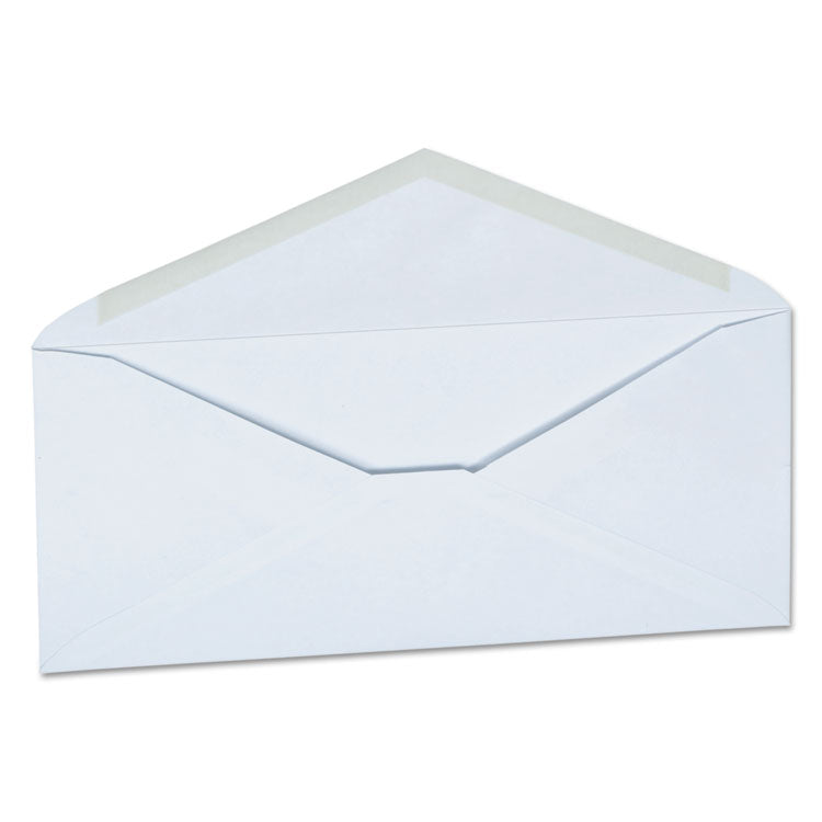 Universal - Open-Side Business Envelope, #10, Monarch Flap, Gummed Closure, 4.13 x 9.5, White, 250/Carton