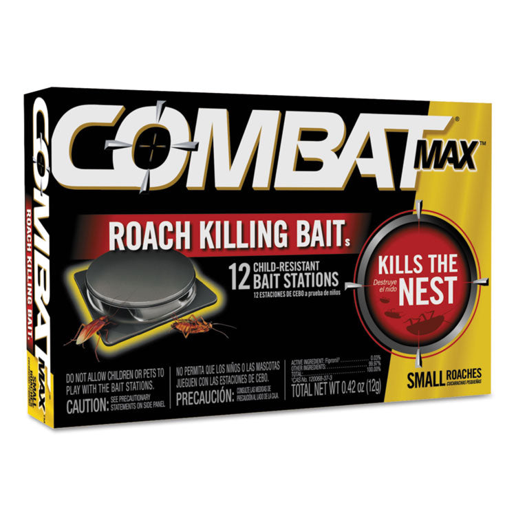 Combat - Small Roach Bait, 12/Pack, 12 Packs/Carton (8644353)