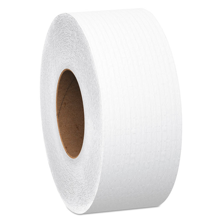 Scott - Essential JRT Extra Long Bathroom Tissue, Septic Safe, 2-Ply, White, 3.55" x 2,000 ft, 6 Rolls/Carton