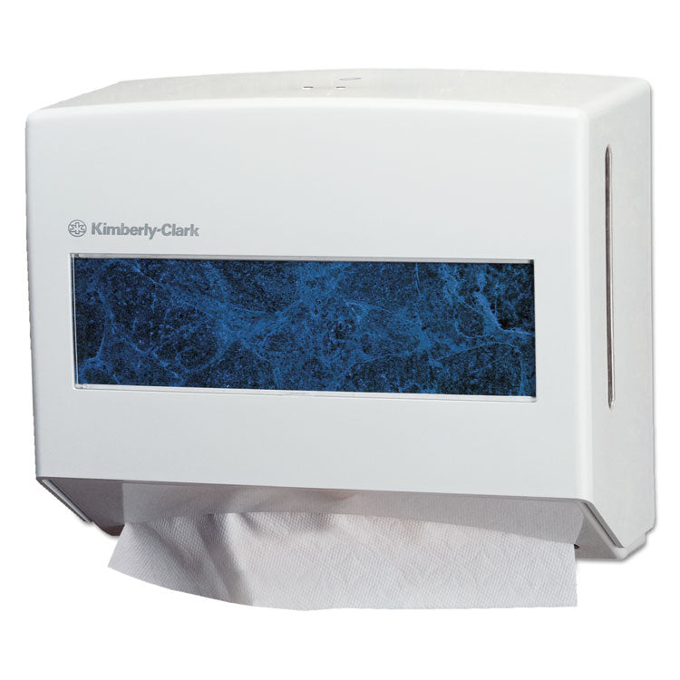 Kimberly-Clark Professional* - Scottfold Compact Towel Dispenser, 10.75 x 4.75  x 9, Pearl White