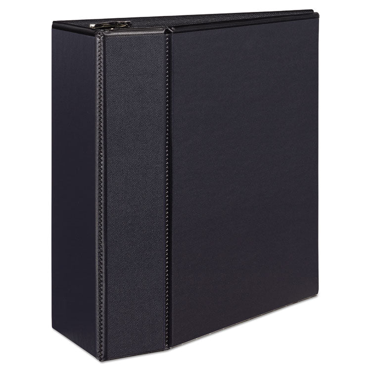 Avery - Durable View Binder with DuraHinge and EZD Rings, 3 Rings, 5" Capacity, 11 x 8.5, Black, (9900)