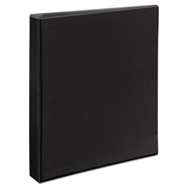 Avery - Durable View Binder with DuraHinge and EZD Rings, 3 Rings, 1" Capacity, 11 x 8.5, Black, (9300)