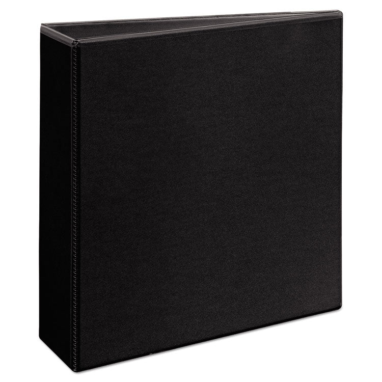 Avery - Durable View Binder with DuraHinge and EZD Rings, 3 Rings, 3" Capacity, 11 x 8.5, Black, (9700)