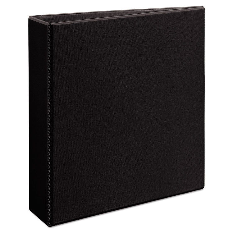 Avery - Durable View Binder with DuraHinge and EZD Rings, 3 Rings, 2" Capacity, 11 x 8.5, Black, (9500)