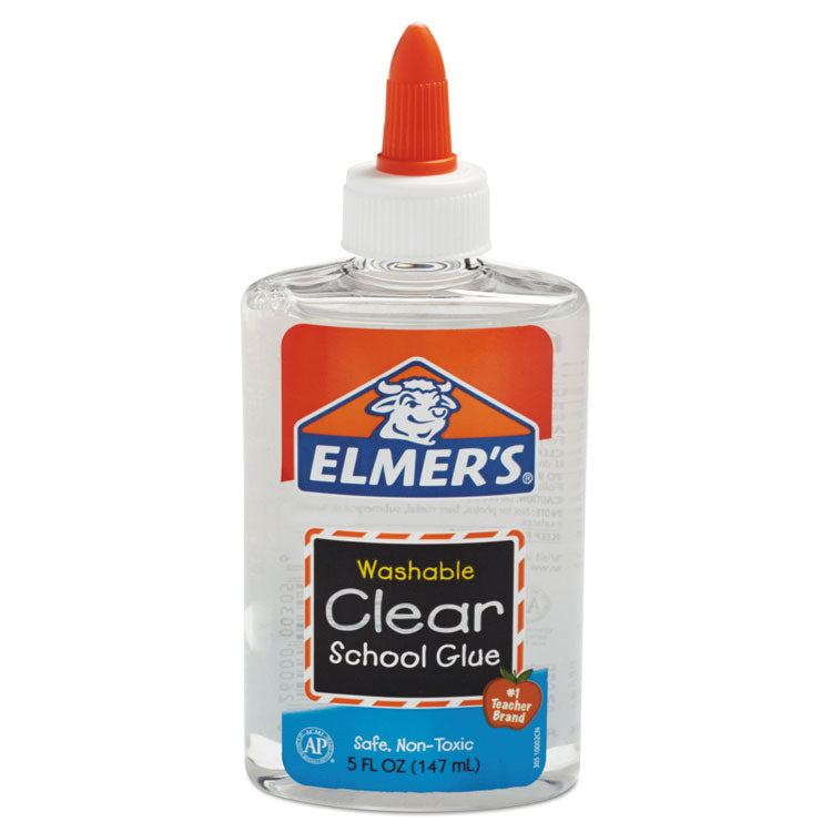 Elmer's - Washable School Glue, 5 oz, Dries Clear