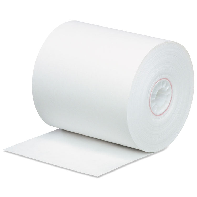 Iconex - Impact Bond Paper Rolls, 0.45" Core, 3" x 165 ft, White, 50/Carton