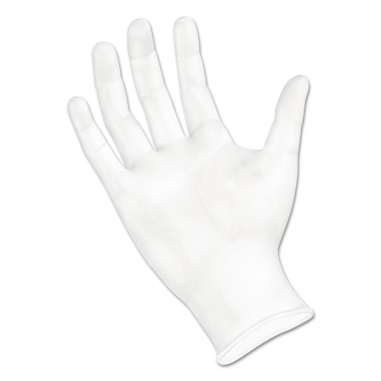 Boardwalk - Exam Vinyl Gloves, Powder/Latex-Free, 3 3/5 mil, Clear, X-Large, 100/Box