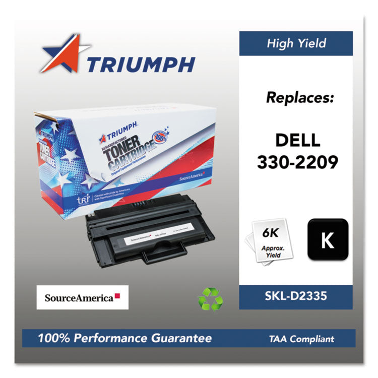 Triumph - 751000NSH1086 Remanufactured 330-2209 High-Yield Toner, 6,000 Page-Yield, Black