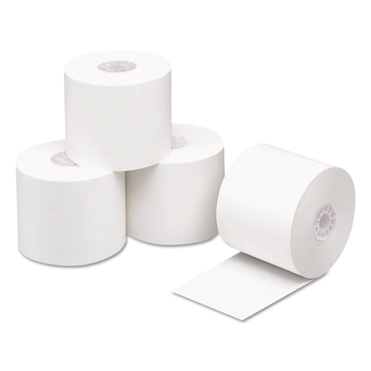 Iconex - Direct Thermal Printing Paper, 2.3mil, 0.45" Core, 2.25" x 200 ft, White, 50/Carton