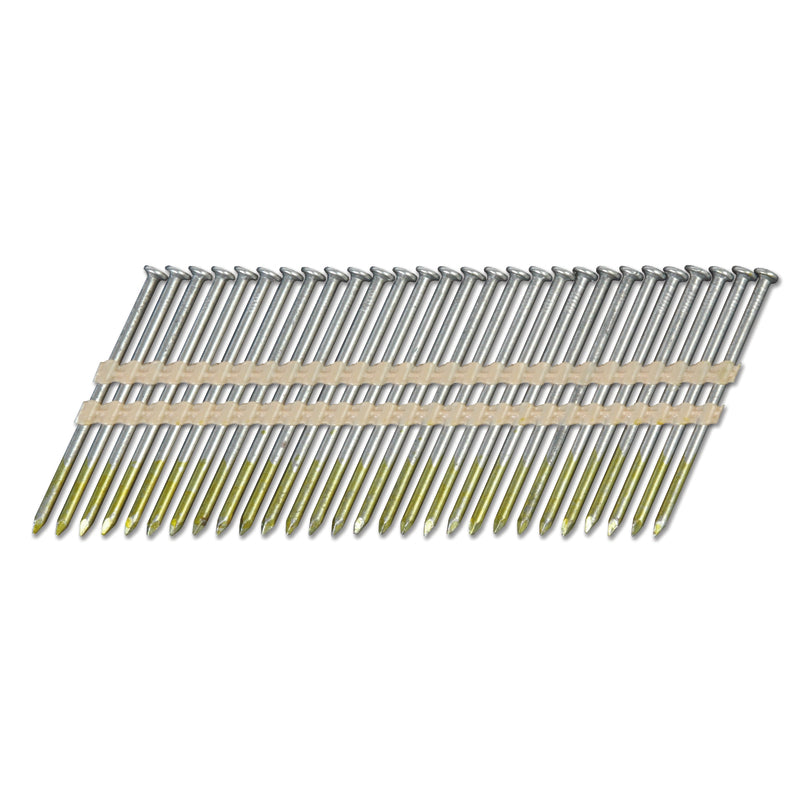 HITACHI - Metabo HPT 3 in. Plastic Strip Bright Framing Nails 21 deg 4,000 pk