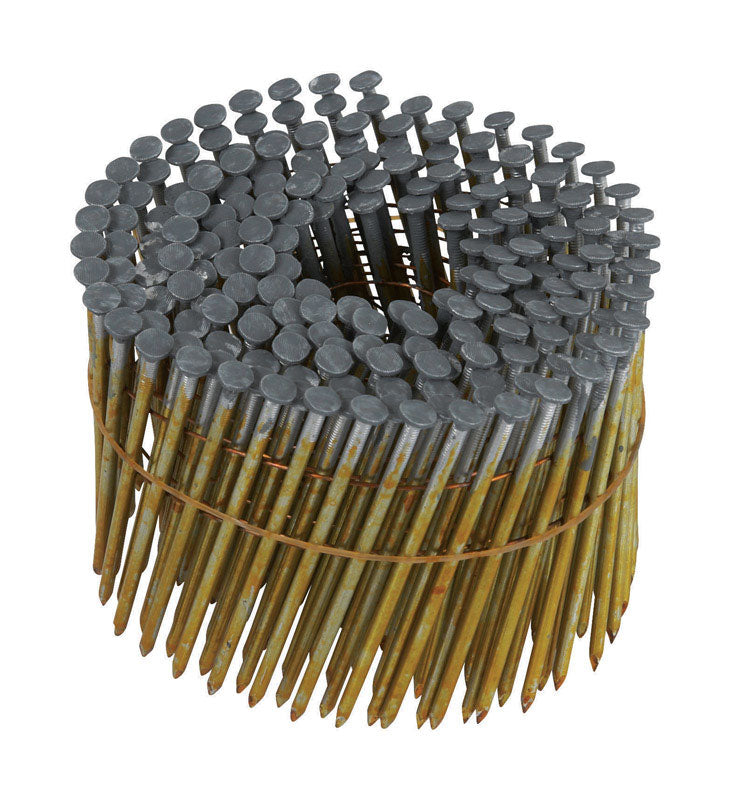 HITACHI - Metabo HPT 3 in. Wire Coil Hot-Dip Galvanized Framing Nails 16 deg 4,000 pk